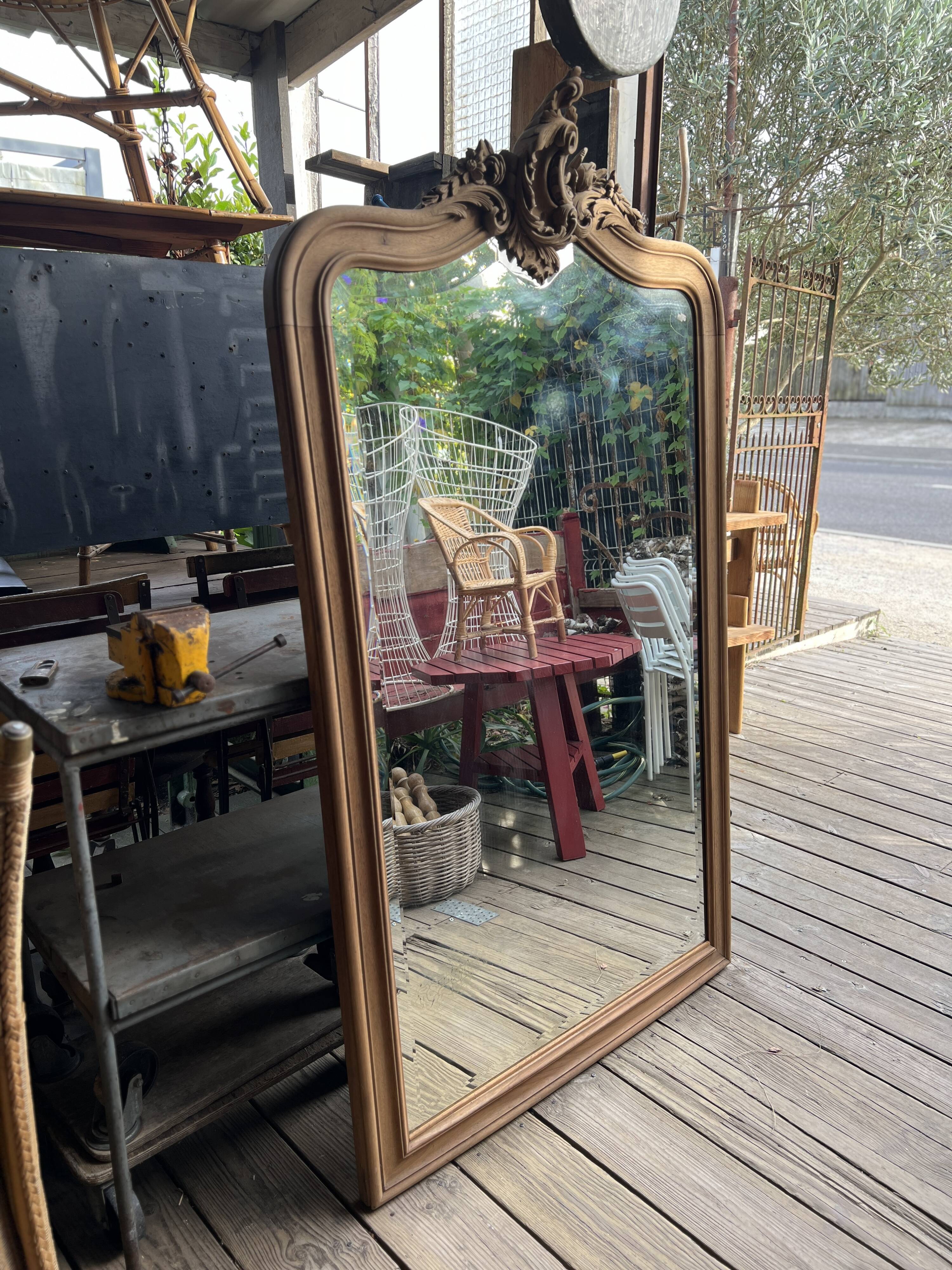 Napoleon III style mirror