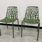 Duo de chaises Fast Forest, vert forêt