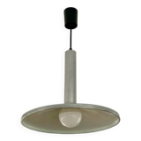 Grande suspension chromée Hustadt Leuchten 1960