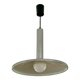 Large chrome pendant lamp Hustadt Leuchten 1960