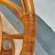 bamboo wood, rattan, vintage sofa
