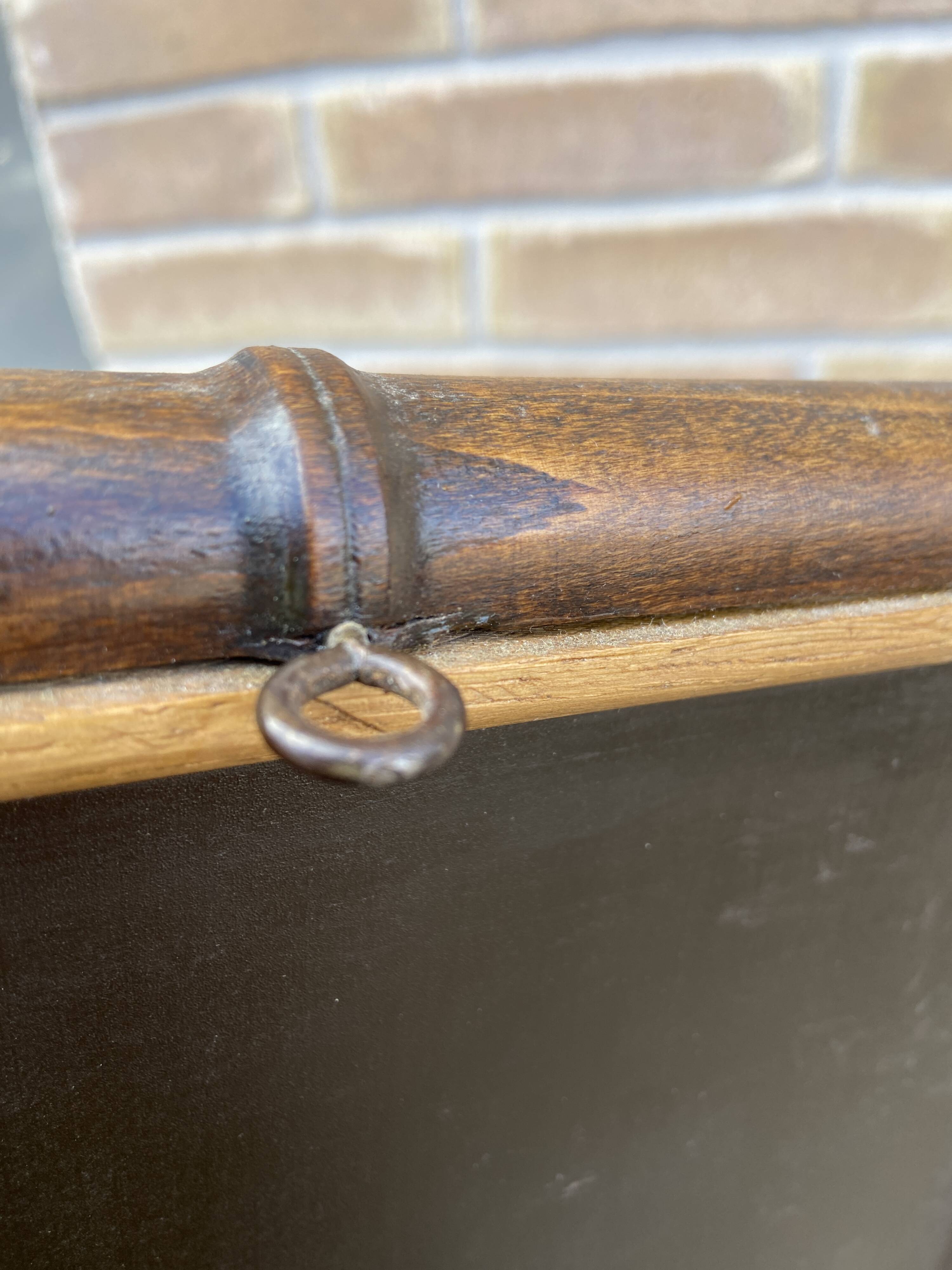 small vintage mirror mirror Faux bamboo French Mirror 1920s