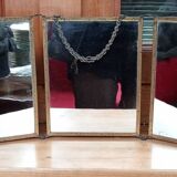 Old triptych mirror