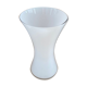 Anne Nilsson white glass spool vase for Ikea