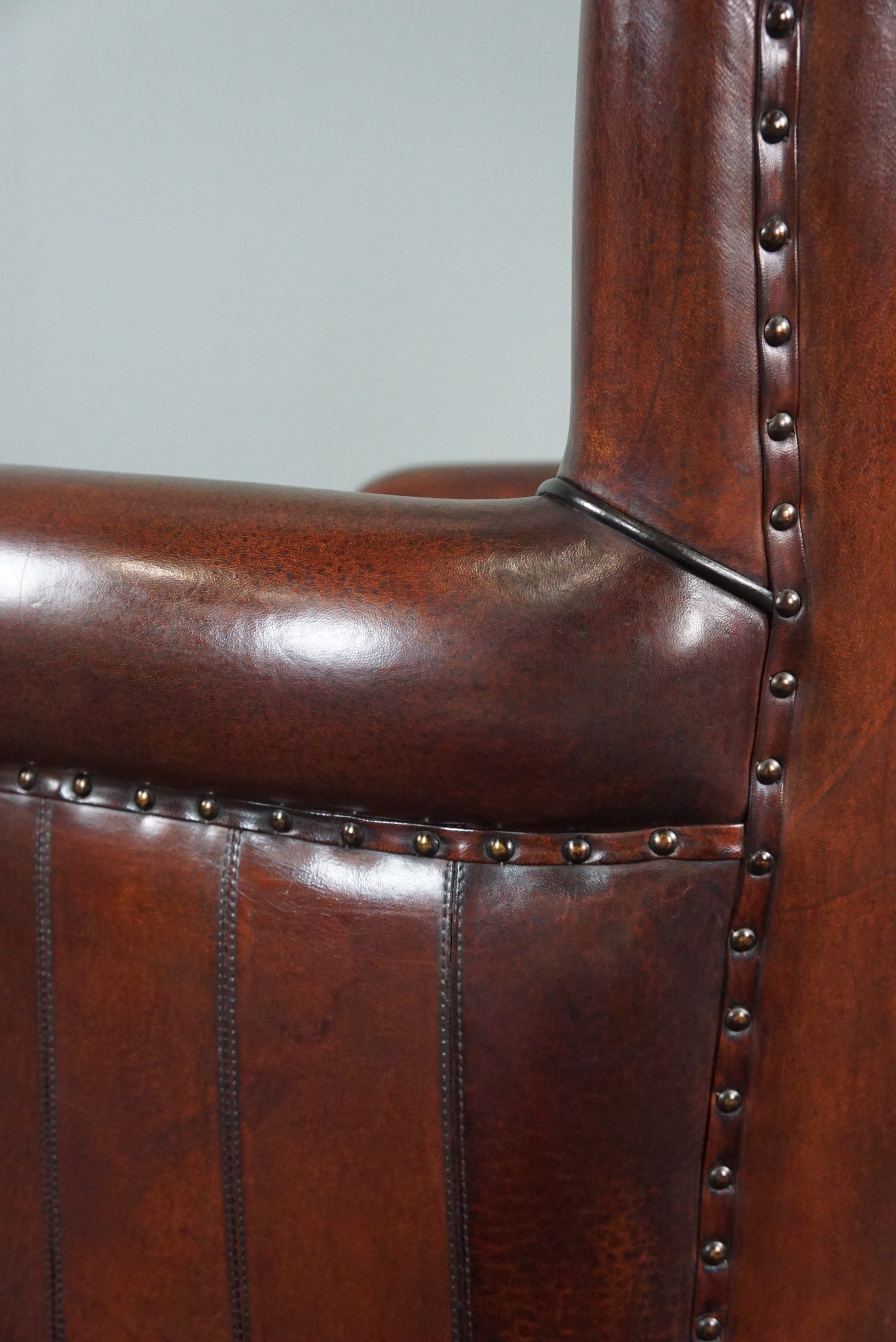 Fauteuil en cuir de mouton Lounge Atelier