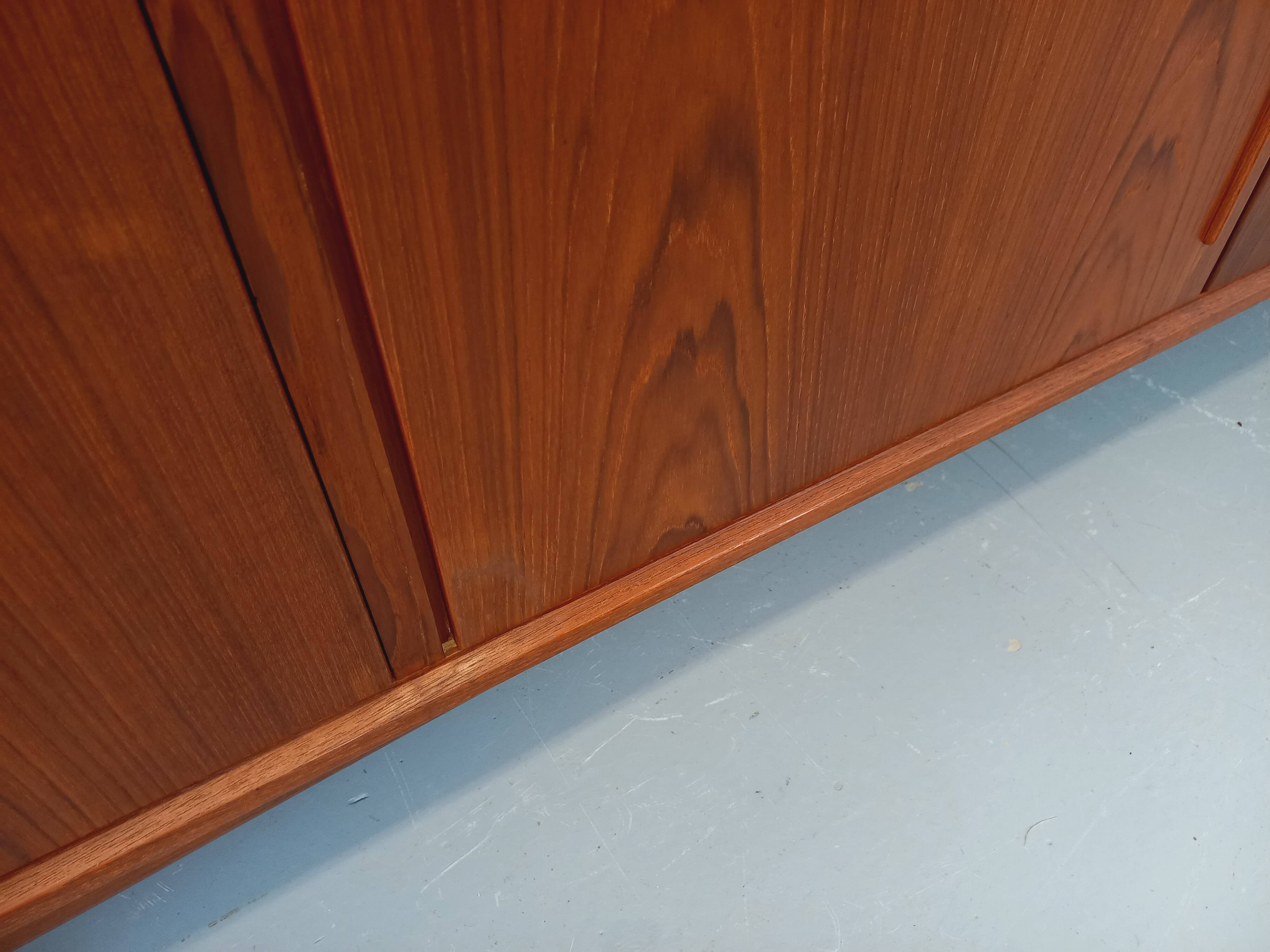 Vintage Swiss Teak Scandinavian style sideboard in teak from the 60s