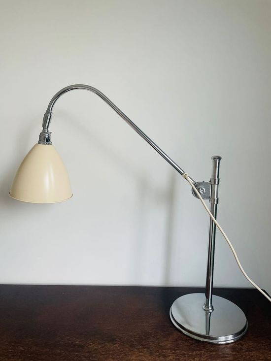 Lampe de bureau vintage Bl1 - Best & Lloyd. Robert Dudley Meilleur Tafellamp