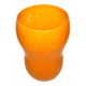 Marmoreal glass shell vase