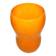 Marmoreal glass shell vase