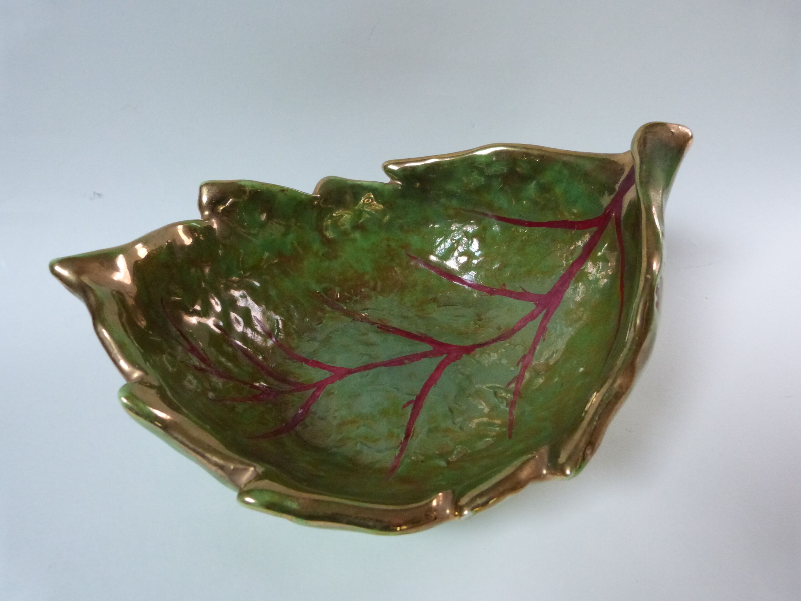 Ceramic sheet cutter signed Louis Dage Art Deco