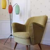 Organic armchair 50s 60s vintage