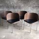Fusion table and four chair set, vintage Ikea, 1990