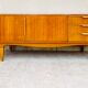 Scandinavian teak row