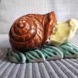 Vintage ceramic in the shape of a snail