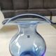 Bohemia Selection ball vase in handmade crystalline. Cobalt blue.