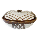 Ceramic vegetable dish from Lunéville-Badonviller