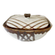 Ceramic vegetable dish from Lunéville-Badonviller