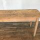 Old and large farm table early 20th shabby bistro fir