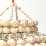 Suspension or chandelier in shells, 60s