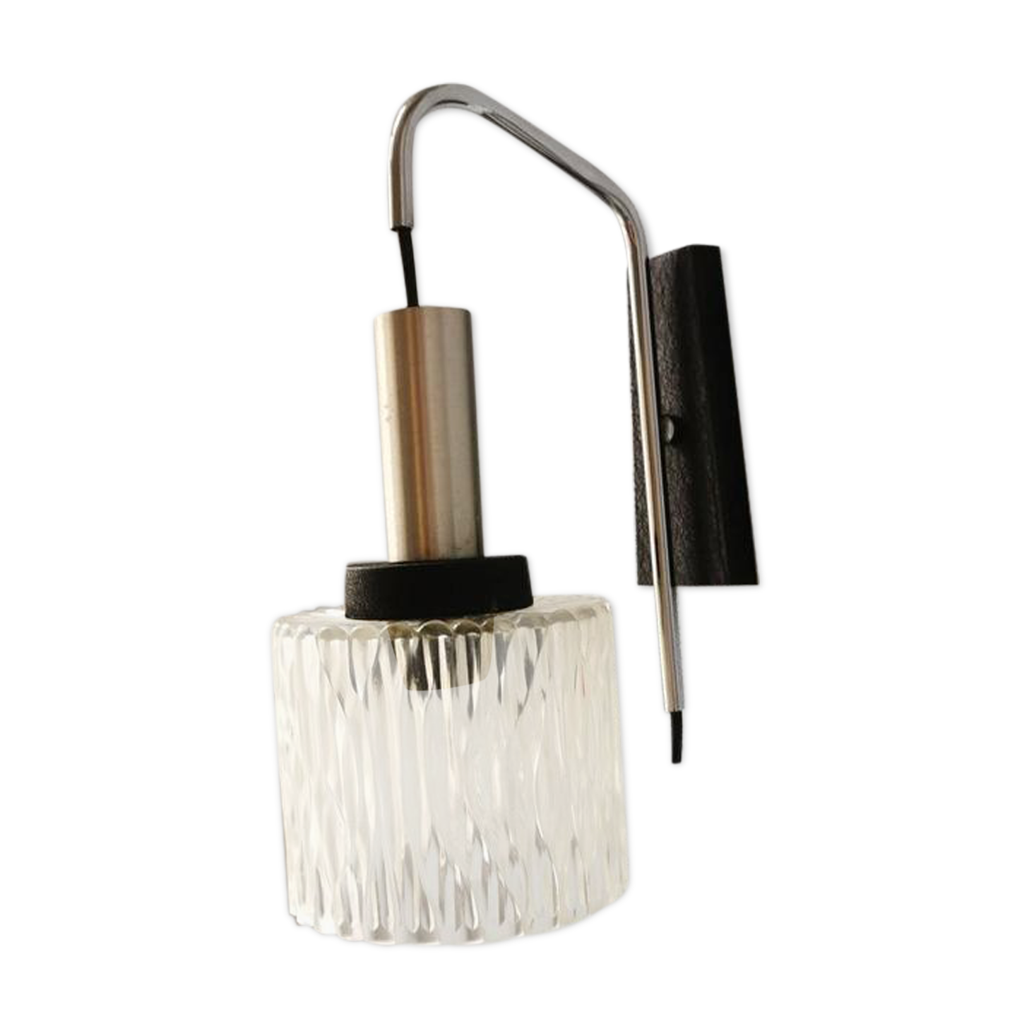 70s fishing rod wall applique