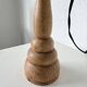 Lampe de bureau en bois chêne clair 1950