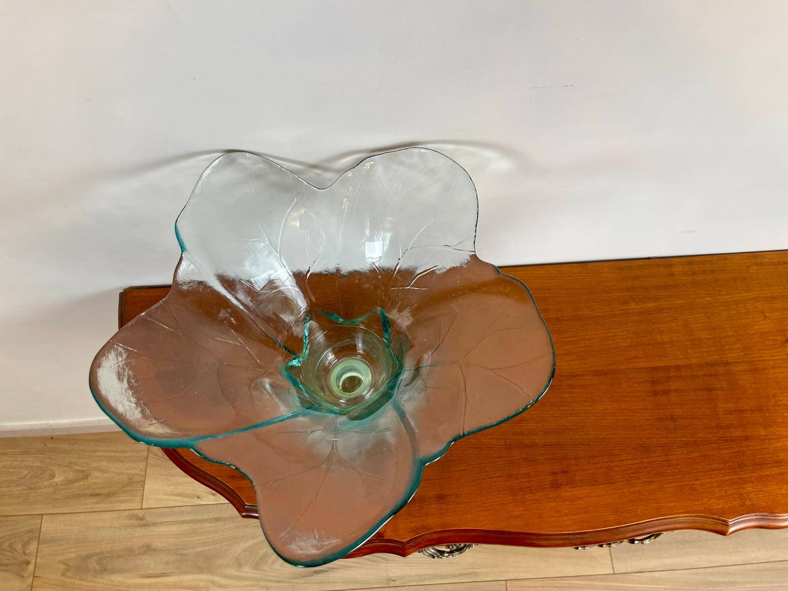 Grande coupe vintage en verre