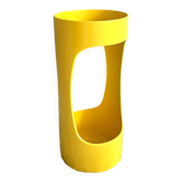 Vintage Umbrella Stand by Schönbuch, Umbrella Holder Yellow, Pop Art, Vinta