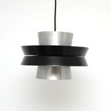 Silver lamp in the style of Trava by Carl Thore, 1960s