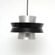 Lampe en argent dans le style de Trava par Carl Thore, années 1960.