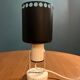 Lita matte black tilting wall light from the 70s/80s