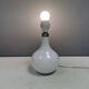 Rare Helios table lamp from Holmegaard, designed by Arne Branzell in 1984.