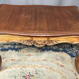 Regency-style dining table.