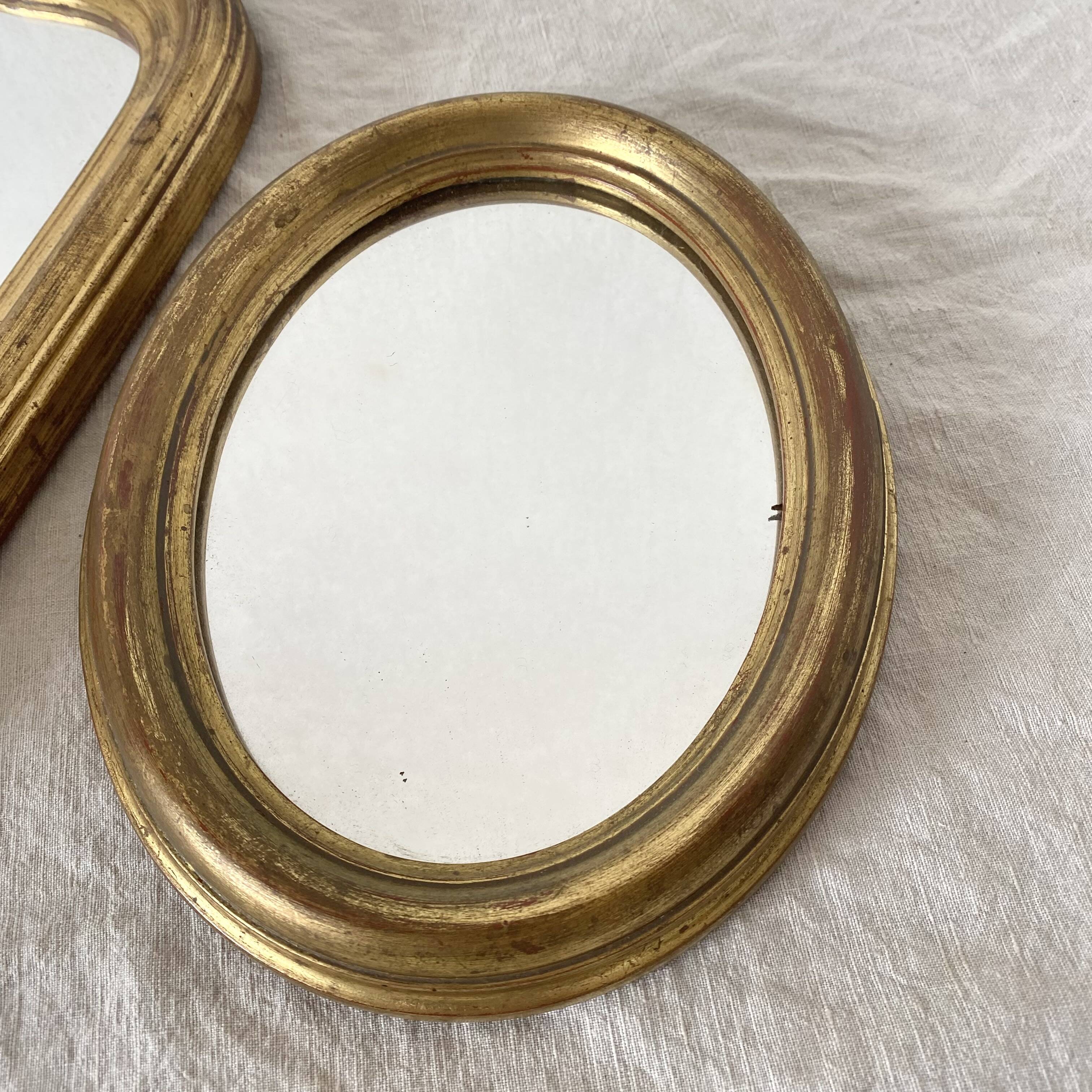 Miroirs anciens dorés