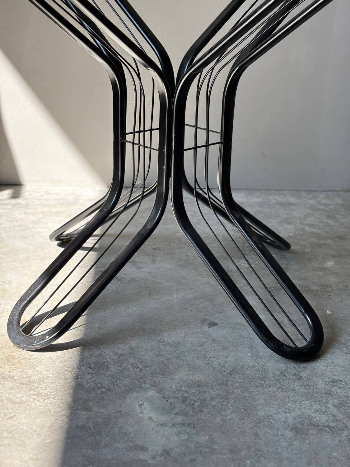 Dining table in the style of Gastone Rinaldi, 70s