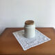 Mustard pot big porcelain