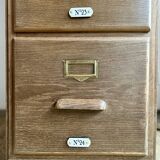 American oak filing cabinet circa 1920