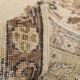 7x9 Cream & Green Floral Pattern Vintage Area Rug, 202x278Cm