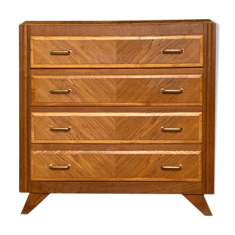Vintage dresser in oak foot compass