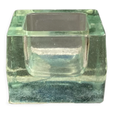 Empty pocket 70s molded glass