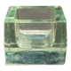 Empty pocket 70s molded glass