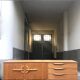 Light teak enfilade, 1960s-70s.