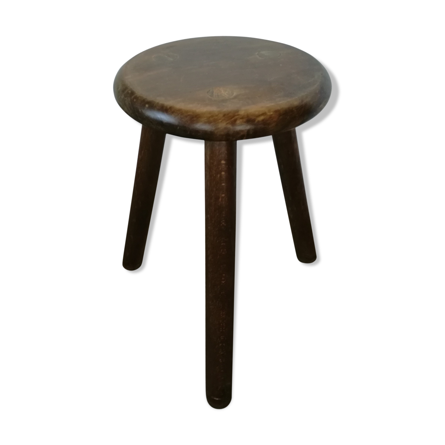 Tripod wooden stool