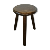 Tripod wooden stool