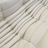 Togo 3-seater Ivory white Roset Michel Ducaroy