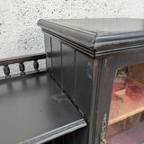 Black antique shelf