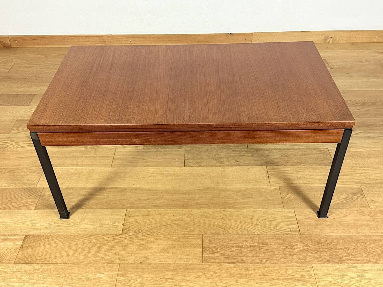 Scandinavian Teak Table Rise / Fall Vintage 1960