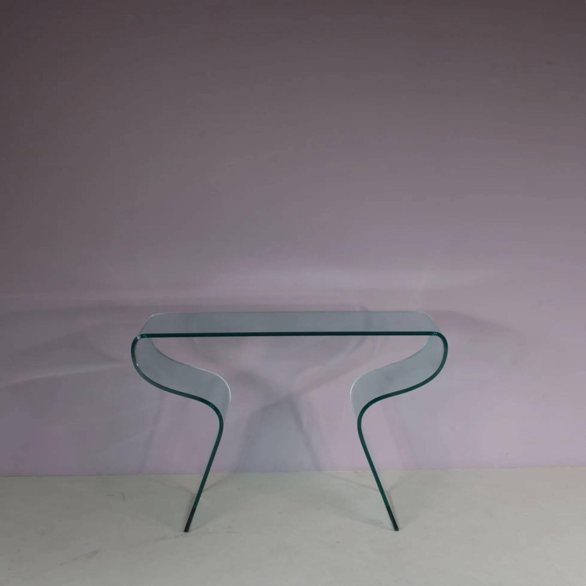 Console table "Charlotte" from the 2000s by Prospero Rasulo for Fiam, Italy.