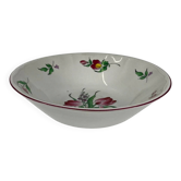 MM salad bowl, lamp model by KG Lunéville, tulip pattern.