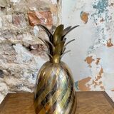 1970 Hollywood Regency Pineapple Ice Bucket