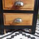 Vintage pine desk, restored